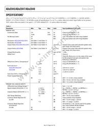 ADUC847BSZ8-3 Datasheet Page 4