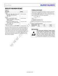 ADUCM3029BCPZ-R7 Datasheet Page 15