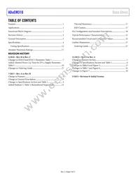 ADUCM310BBCZ-RL Datasheet Page 2