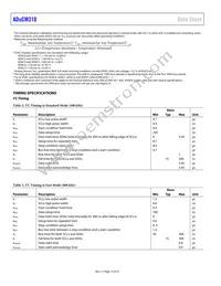 ADUCM310BBCZ-RL Datasheet Page 12