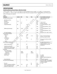 ADUCM322BBCZ-RL Datasheet Page 4