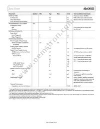 ADUCM322BBCZ-RL Datasheet Page 7