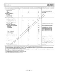 ADUCM322BBCZI-RL Datasheet Page 7