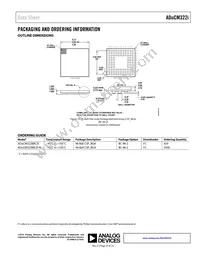 ADUCM322BBCZI-RL Datasheet Page 23