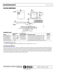 ADUCM331WDCPZ Datasheet Page 16