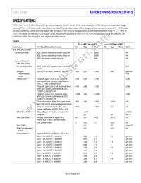ADUCM331WFSBCPZ-RL Datasheet Page 5