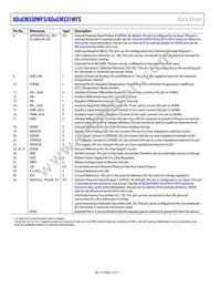 ADUCM331WFSBCPZ-RL Datasheet Page 14