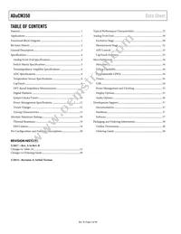 ADUCM350BBCZ-RL Datasheet Page 2