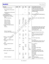 ADUCM355BCCZ-RL7 Datasheet Page 8