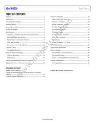 ADUCM4050BCPZ-R7 Datasheet Page 2