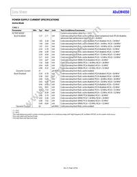 ADUCM4050BCPZ-R7 Datasheet Page 5