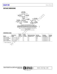 ADUM110N1BRZ-RL7 Datasheet Page 16