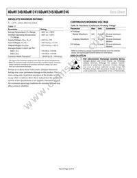 ADUM1241ARSZ Datasheet Page 10