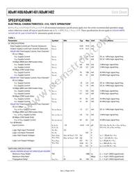 ADUM1402CRW-RL Datasheet Page 4