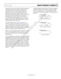 ADUM1412BRWZ-RL Datasheet Page 21