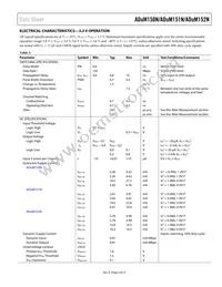 ADUM150N1BRZ Datasheet Page 5