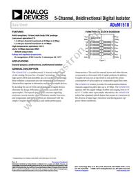 ADUM1510BRWZ-RL Datasheet Cover