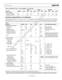 ADUM210N0BRIZ-RL Datasheet Page 5