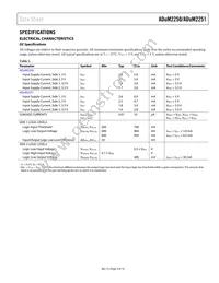 ADUM2250WARWZ-RL Datasheet Page 3