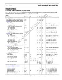 ADUM2402CRIZ-RL Datasheet Page 3
