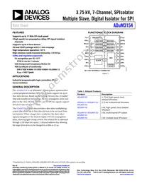 ADUM3154BRSZ-RL7 Datasheet Cover