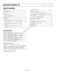 ADUM3201TRZ-EP-RL7 Datasheet Page 2