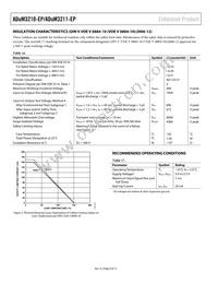 ADUM3211TRZ-EP-RL7 Datasheet Page 8