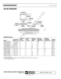 ADUM3301WBRWZ Datasheet Page 20