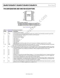 ADUM3474WCRSZ Datasheet Page 14