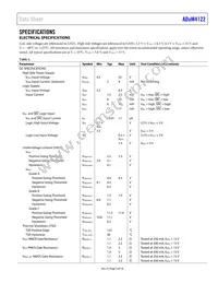 ADUM4122CRIZ-RL Datasheet Page 3