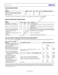 ADUM4122CRIZ-RL Datasheet Page 5