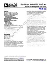 ADUM4138WBRNZ-RL Datasheet Cover