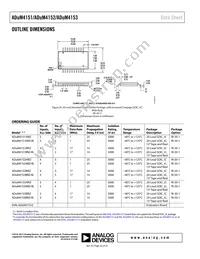 ADUM4153ARIZ Datasheet Page 22