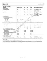 ADUM4154BRIZ-RL Datasheet Page 4