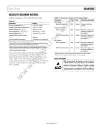 ADUM5000ARWZ Datasheet Page 7