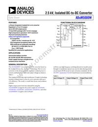 ADUM5000WARWZ Datasheet Cover