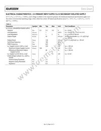 ADUM5000WARWZ Datasheet Page 4