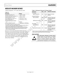 ADUM5000WARWZ Datasheet Page 7