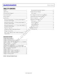 ADUM5028-5BRIZ-RL Datasheet Page 2