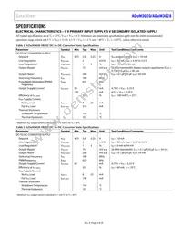 ADUM5028-5BRIZ-RL Datasheet Page 3