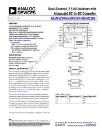 ADUM5202CRWZ-RL Datasheet Cover