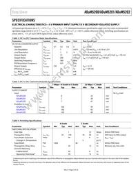 ADUM5202CRWZ-RL Datasheet Page 3