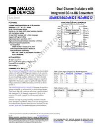 ADUM5212CRSZ-RL7 Datasheet Cover