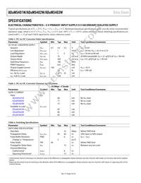 ADUM5403WCRWZ-1RL Datasheet Page 4