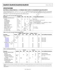 ADUM5404CRWZ-RL Datasheet Page 4