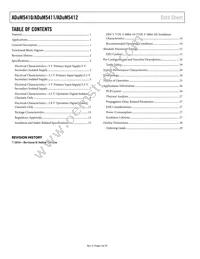 ADUM5410BRSZ-RL7 Datasheet Page 2
