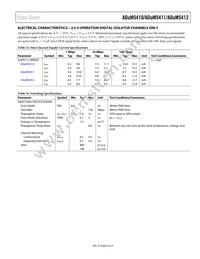 ADUM5410BRSZ-RL7 Datasheet Page 9