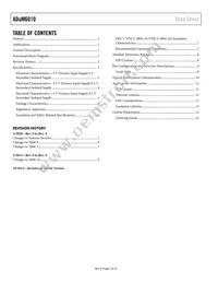 ADUM6010ARSZ Datasheet Page 2