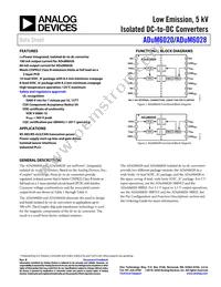 ADUM6028-5BRIZ-RL Datasheet Cover