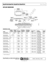 ADUM7641CRQZ-RL7 Datasheet Page 20